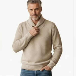 Vintage Men's London Fog Wool Blend Sweater 🐑